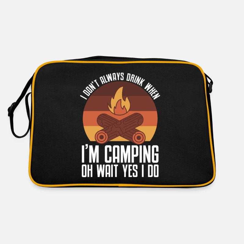 Camping Feu de camp Camper Sac Retro