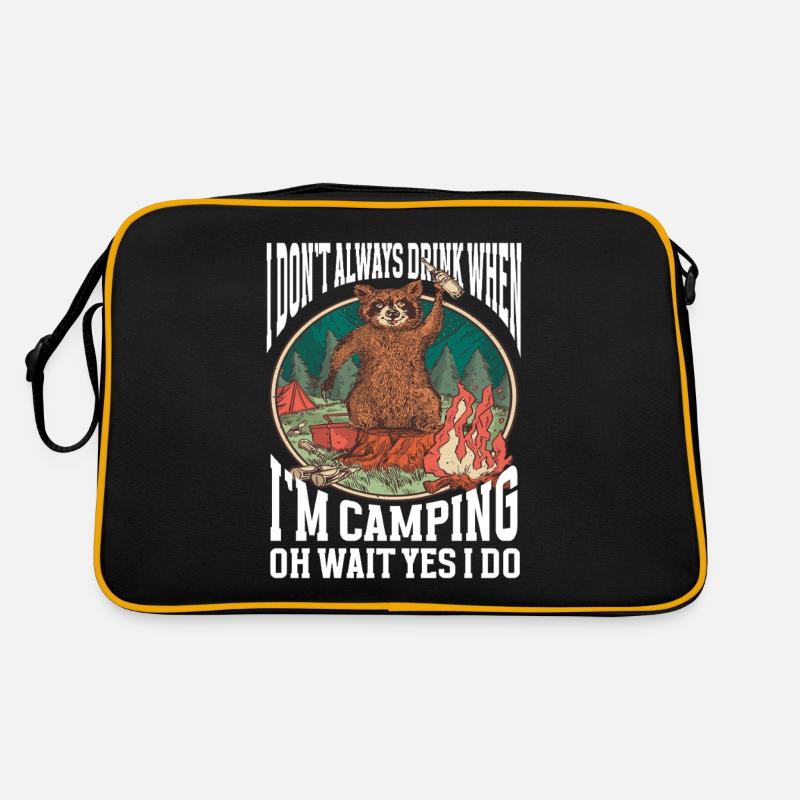 Camping Feu de camp Camper Sac Retro