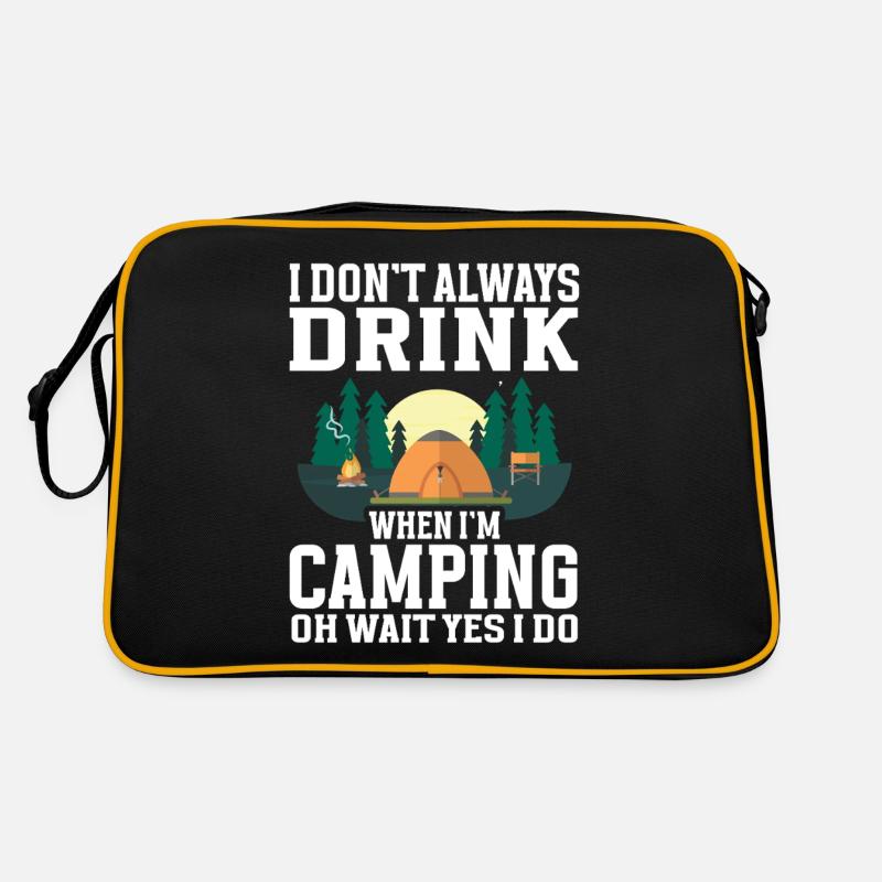Camping Feu de camp Camper Sac Retro
