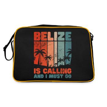 Belize - Sac Retro - noir/or - Dos