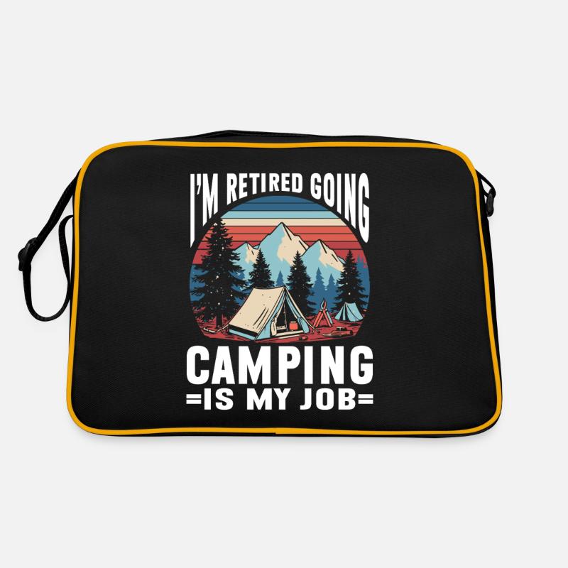 Camping Feu de camp Camper Sac Retro