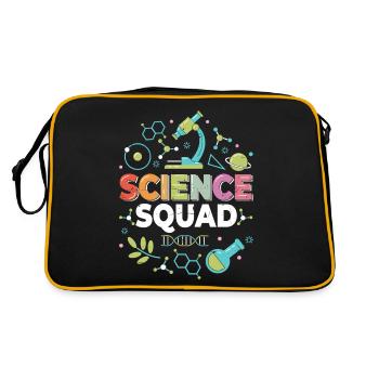 Science Squad Scientifique de laboratoire scientifique drôle - Sac Retro - noir/or - Dos