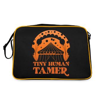 Petit dompteur d’humains - Sac Retro - noir/or - Dos