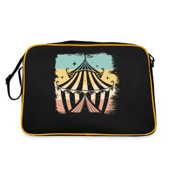 Circus - Retro Bag - black/gold - Back