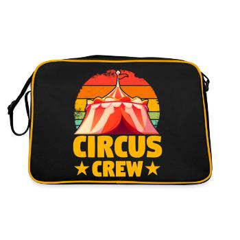Circus Crew - Retro Bag - black/gold - Back