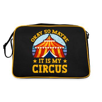 Okay so maybe it is my Circus - Retro Bag - black/gold - Back