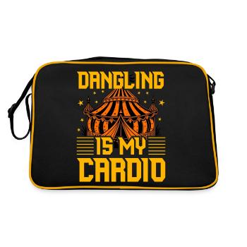 Le balancement est mon cardio - Sac Retro - noir/or - Dos
