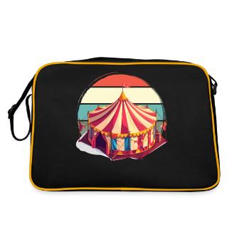 Circus - Retro Bag - black/gold - Back