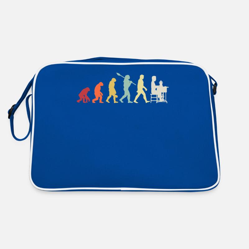 Funny Evolution Computer Information Technology Retro Bag