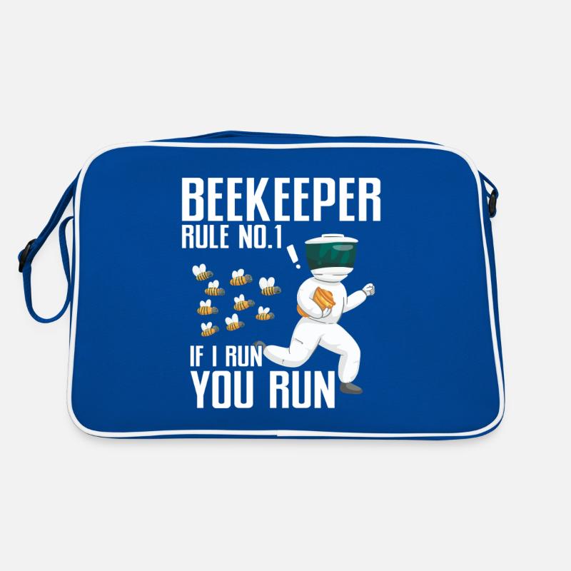 Beekeeping Bees Beekeeper Retro Tasche