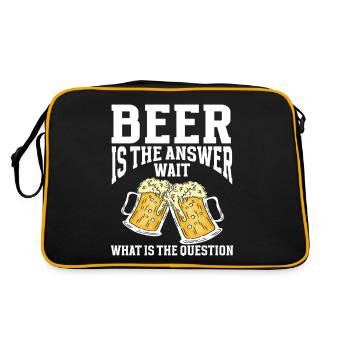 Funny Beer Brewing - Retro Bag - black/gold - Back