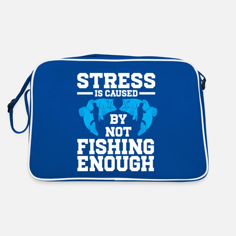 Conception de pêche Fish Lover Fisherman Sac Retro