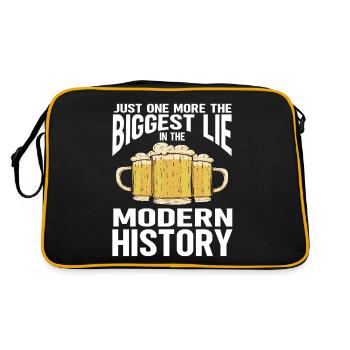 Funny Beer Brewing - Retro Bag - black/gold - Back