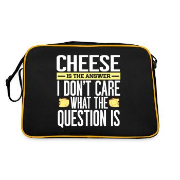Fromagerie Amateur de fromage - Sac Retro - noir/or - Dos