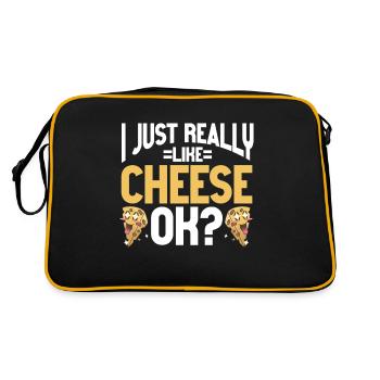 Fromagerie Amateur de fromage - Sac Retro - noir/or - Dos