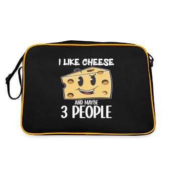 Fromagerie Amateur de fromage - Sac Retro - noir/or - Dos