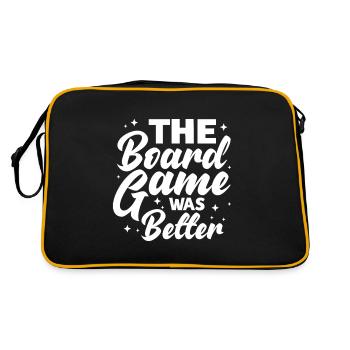Board Game Board Games Game Night Games Gift - Retro Bag - black/gold - Back