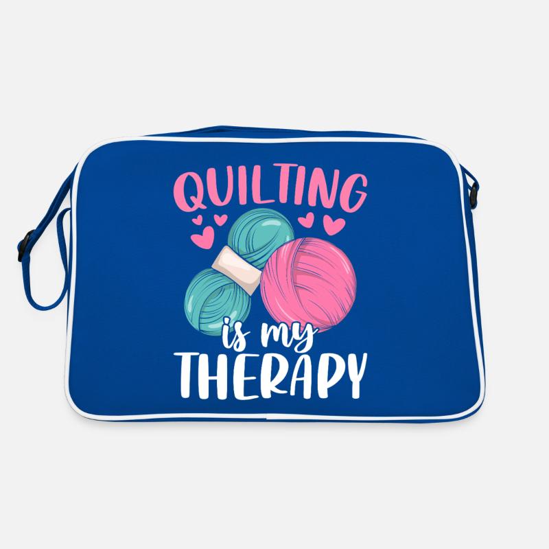 La courtepointe est mon hobby de la couture à la main Sac Retro