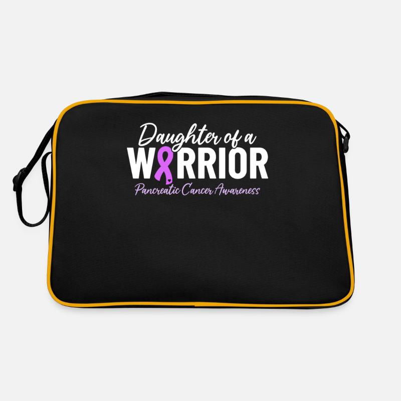 Fille D’un Guerrier Ruban Violet Drôle Sac Retro