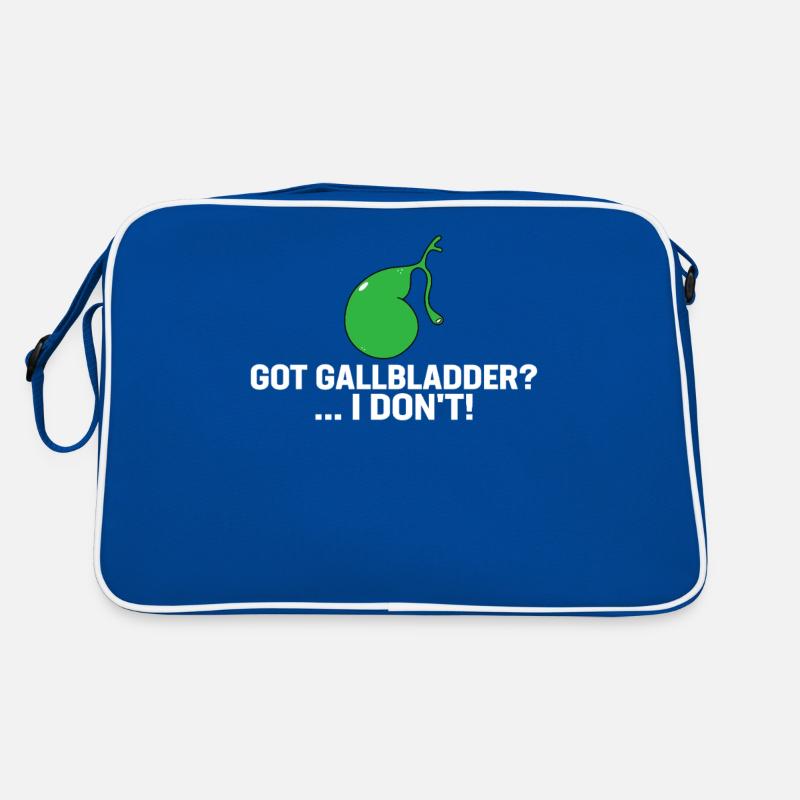 Funny Gallbladder Removal Cholecystectomy Retro Bag