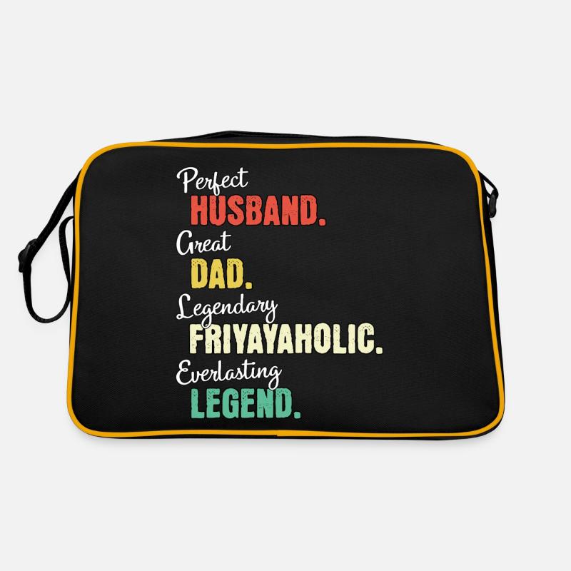 Friyayaholic Papa Retro Tasche