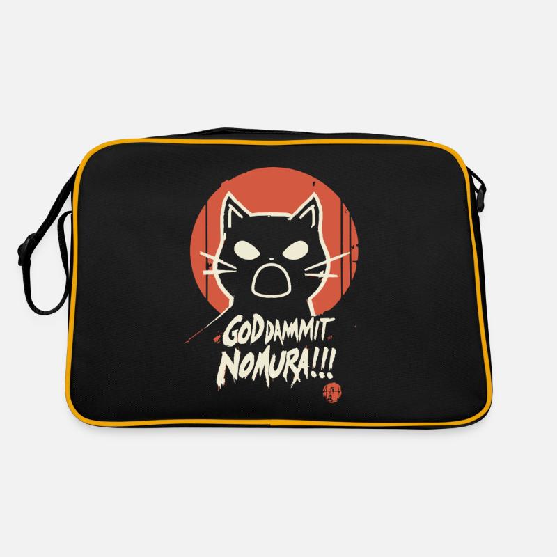 Goddammit Nomura – Cat Design Retro Bag
