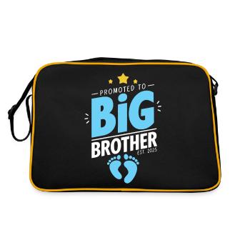 Promu à Big Brother Est 2025 Funny Sibling - Sac Retro - noir/or - Dos