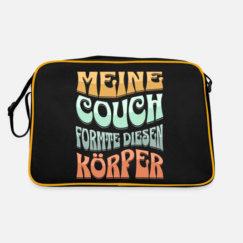 Meine Couch Formte Diesen Körper Retro Tasche