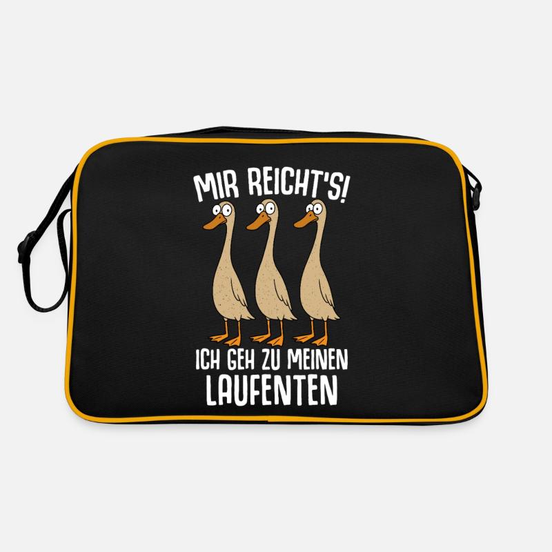 Ducks Dad Duck Ducks Mom Duck Breeding Retro Bag