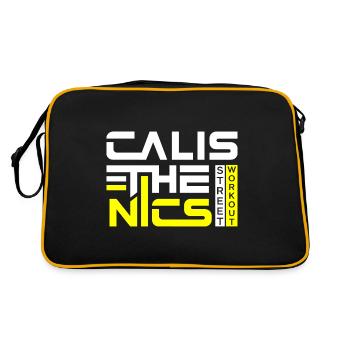 Calisthenics Street Workout Body Workout - Retro Bag - black/gold - Back