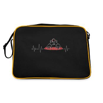 Lecteur d’ordinateur en ligne Heartbeat Jeux en ligne - Sac Retro - noir/or - Dos