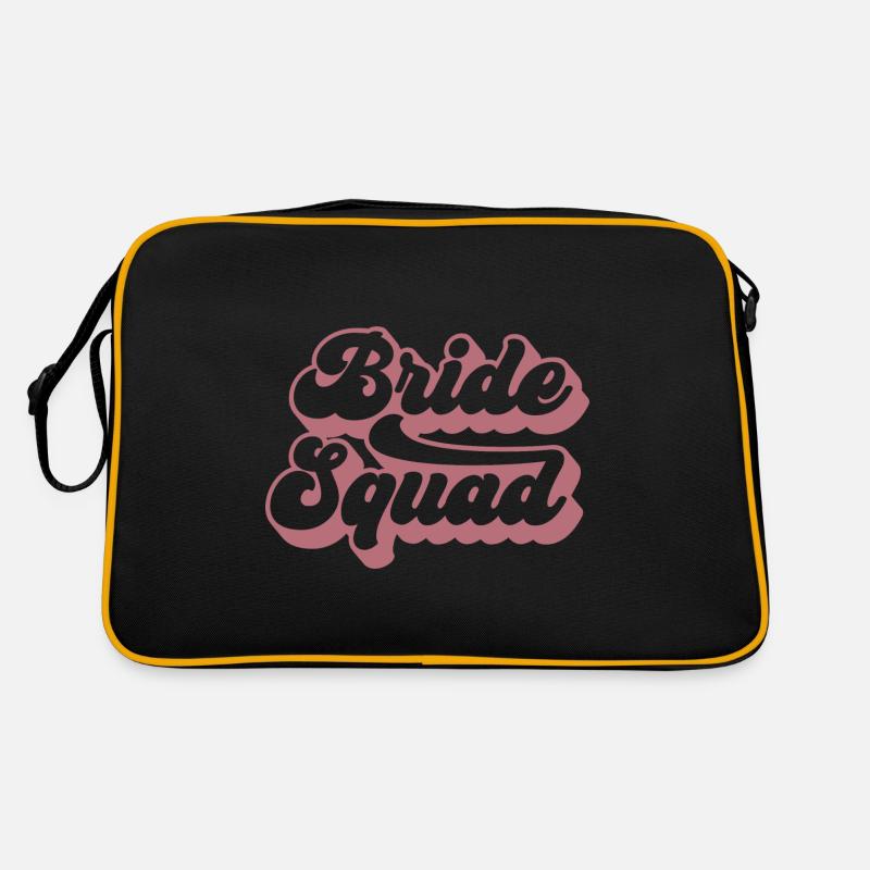 Bride Squad - Junggesellinnenabschied Retro Tasche