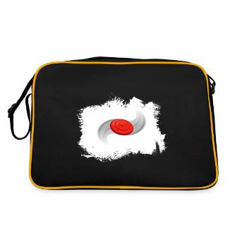 discgolf frisbee frisbee disc - Retro Bag - black/gold - Back