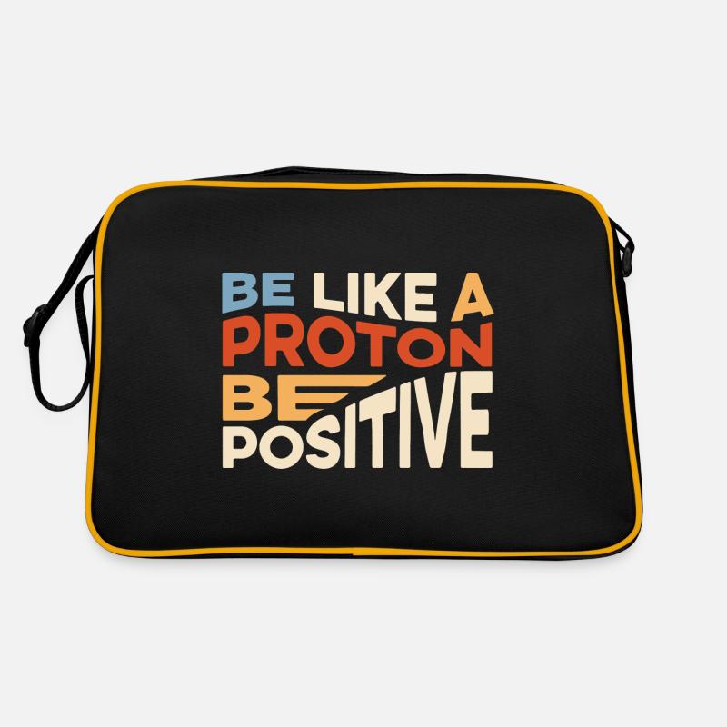 Soyez comme un poison de microbiologiste proton Sac Retro
