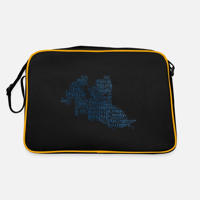 Bobsleigh à deux Bobsleigh Hommes Femmes Sac Retro