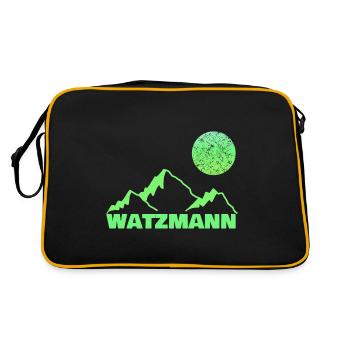Alpinisme Watzmann - Sac Retro - noir/or - Dos