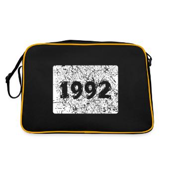 1992 1992 - Sac Retro - noir/or - Dos