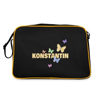 Constantin Constantin - Sac Retro - noir/or - Dos