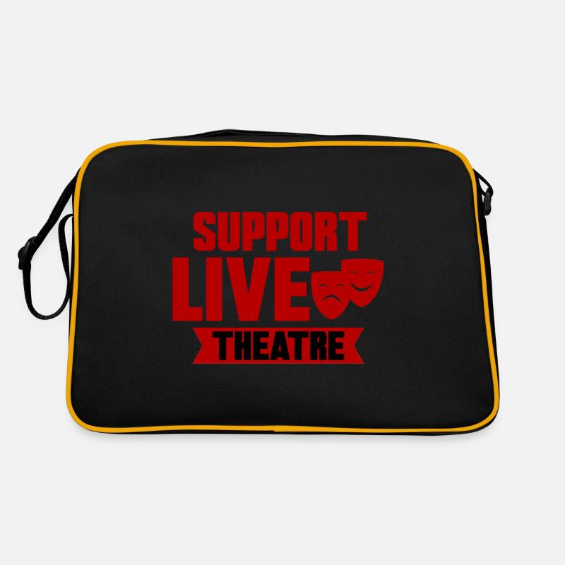 Support Live Theatre 2 Retro Tasche