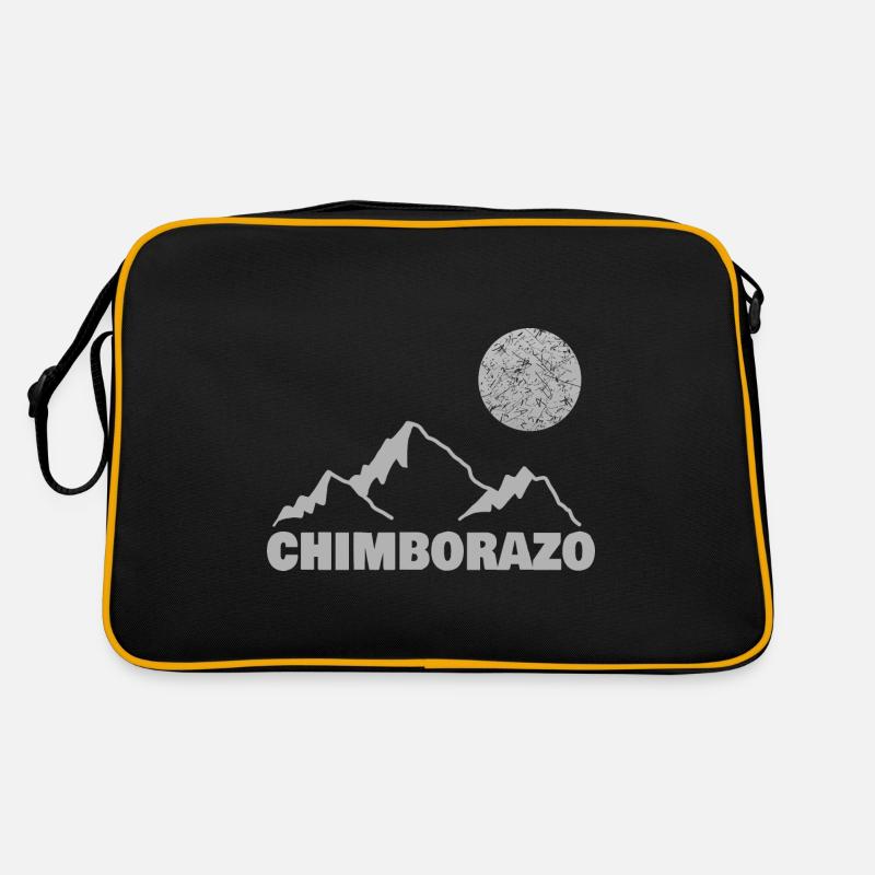 chimborazo als Klettern Retro Tasche