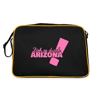 Cadeau pour l’Arizona - Sac Retro - noir/or - Dos