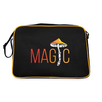 Magic Champignons Champignons Champignons - Sac Retro - noir/or - Dos
