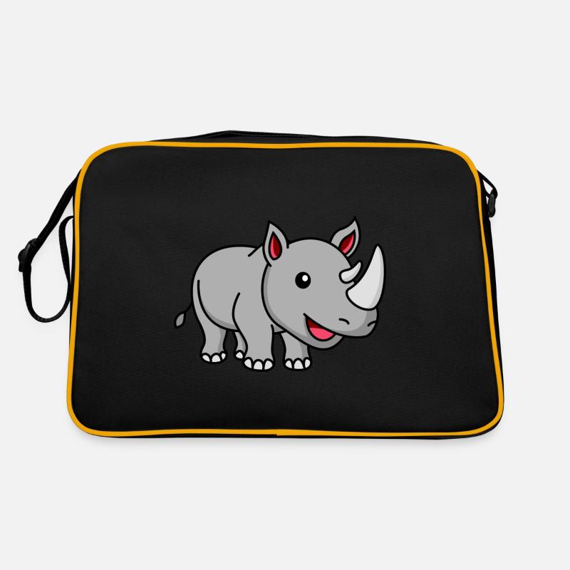 Nashorn Comic Tier Retro Tasche