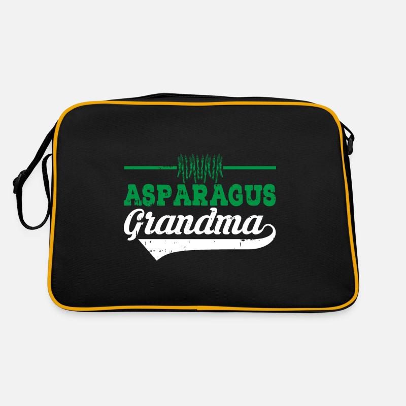 Spargel Retro Tasche