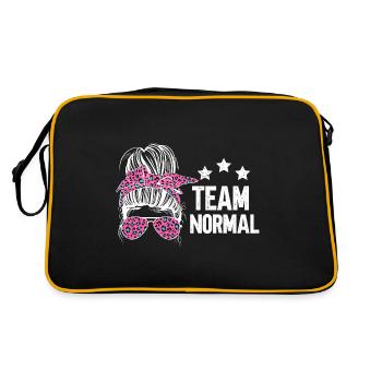 Équipe Normale - Sac Retro - noir/or - Dos