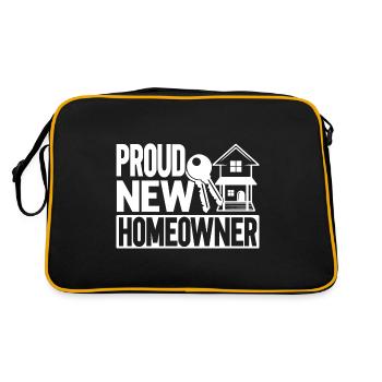 Fier nouveau propriétaire - Sac Retro - noir/or - Dos