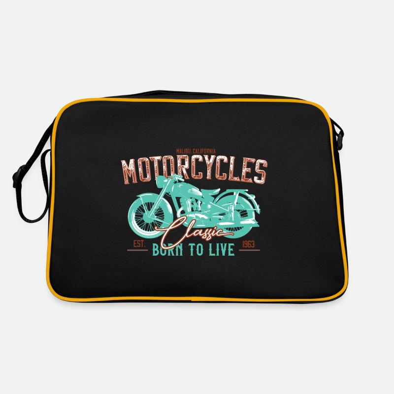 Bikers, motorcyclists Retro Bag