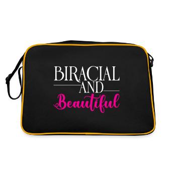 Biracial et beau 2 - Sac Retro - noir/or - Dos