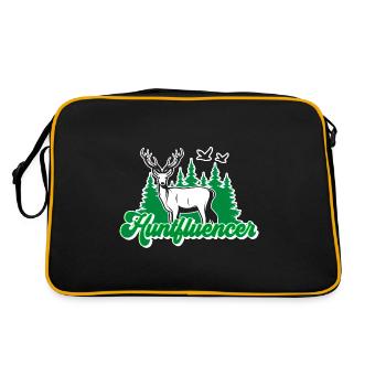 Huntfluencer Hunting Influencer - Retro Bag - black/gold - Back