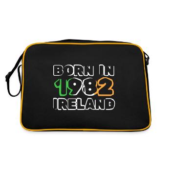 Ireland 1982 - Retro Bag - black/gold - Back